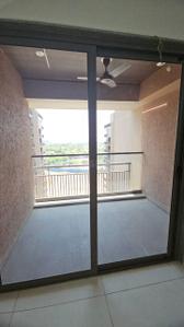 Balcony Image of 2230 Sq.ft 3 BHK Apartment / Flat for rent in Shivalik Green View, Shantigram Ahmedabad for Rs. 48000