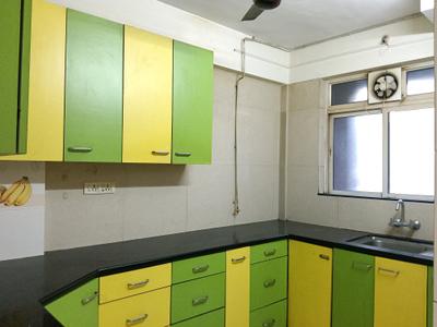Kitchen Image of 960 Sq.ft 2 BHK Apartment / Flat for sale in Hiranandani Estate Queens Gate, Hiranandani Estate Thane for Rs. 17500000