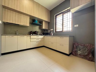 Kitchen Image of 1250 Sq.ft 2 BHK Apartment / Flat for rent in New Tippasandra Bengaluru for Rs. 78000