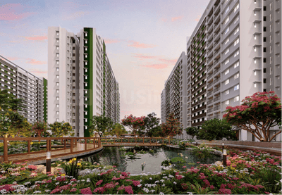 Image of 995 Sq.ft 2 BHK Apartment / Flat for sale in Adarsh Parkland Phase 1, Varthur, Bengaluru for Rs. 13700000