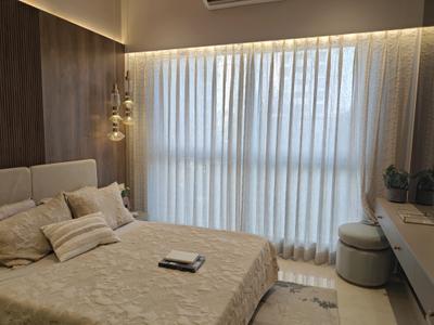 Bedroom Image of 1050 Sq.ft 3 BHK Apartment / Flat for rent in Purva Clermont, Chembur Mumbai for Rs. 140000