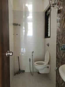 Common Bathroom Image of 550 Sq.ft 1 BHK Apartment / Flat for sale in Abhigna Avirahi Heights, Malad West Mumbai for Rs. 10700000