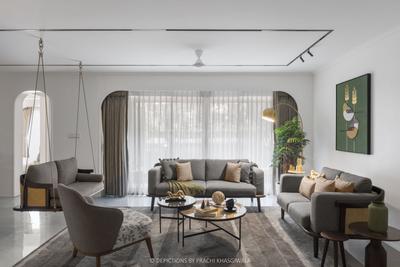 Hall Image of 3100 Sq.ft 4.5 BHK Apartment / Flat for sale in Soham Residency Phase II Building A And F, Patel Nagar Surat for Rs. 13000000