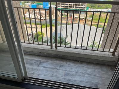 Balcony Image of 615 Sq.ft 1 BHK Apartment / Flat for sale in Anant Metropolis Insignia Towers, Kasarvadavali Thane for Rs. 7200000