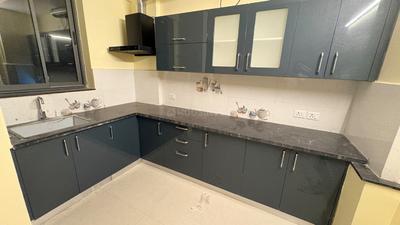 Kitchen Image of 1532 Sq.ft 3 BHK Apartment / Flat for rent in Saakaar Aqua City, Jamsaut Patna for Rs. 30000