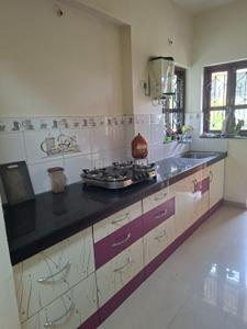Kitchen Image of 1700 Sq.ft 3 BHK Apartment / Flat for rent in Bajaj Nagar Nagpur for Rs. 45000