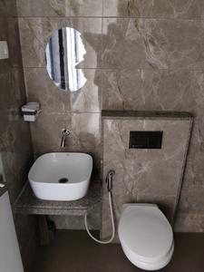 Bedroom Three Image of 1800 Sq.ft 3 BHK Apartment / Flat for rent in Swarnim Dharti, Vaishno Devi Circle Ahmedabad for Rs. 20000