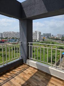 Balcony Image of 720 Sq.ft 2 BHK Apartment / Flat for rent in Vardhaman Moonstone, Tathawade Pune for Rs. 28500
