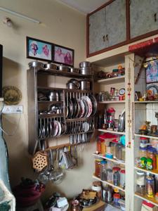 Kitchen Image of 820 Sq.ft 2 BHK Apartment / Flat for sale in Tilak Nagar Indore for Rs. 3100000