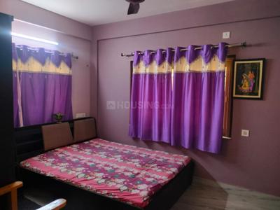 Bedroom Image of 1100 Sq.ft 3 BHK Builder Floor for rent in New Town Kolkata for Rs. 30000