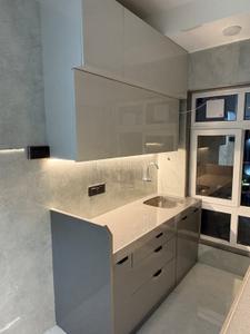Kitchen Image of 516 Sq.ft 2 BHK Apartment / Flat for rent in Project Royale Rose, Bandra West Mumbai for Rs. 110000