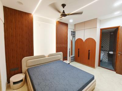 Bedroom Image of 2450 Sq.ft 3 BHK Apartment / Flat for rent in Radhe Infinity, Kudasan Gandhinagar for Rs. 44000