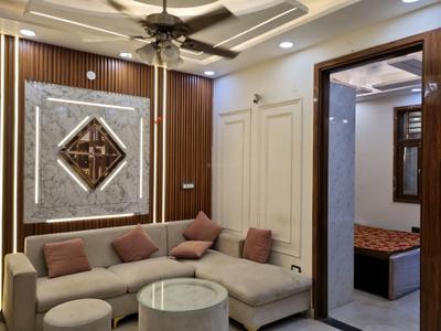 Living Room Image of 780 Sq.ft 3 BHK Apartment / Flat for sale in G3 Builders Floor, Dwarka Mor New Delhi for Rs. 5800000