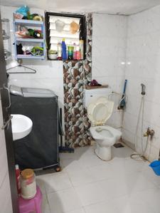 Bathroom Image of 800 Sq.ft 1 BHK Apartment / Flat for sale in Kuber Residency, Waghodia Road Vadodara for Rs. 2000000