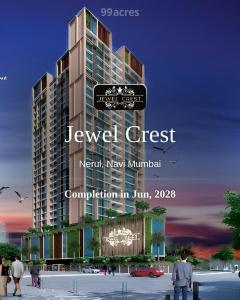 Image of 1855 Sq.ft 3 BHK Apartment / Flat for sale in Shree Jewel Crest, Nerul, Navi Mumbai for Rs. 30000000