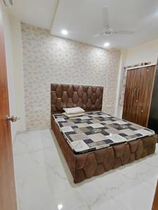 Bedroom Image of 550 Sq.ft 1 BHK Builder Floor for rent in Mahalakshmi Nagar Indore for Rs. 18000