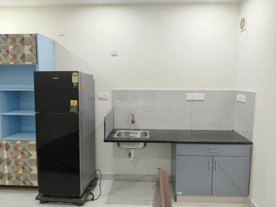 Kitchen Image of 400 Sq.ft 1 RK Independent House for rent in The Address The Lake View Address, Electronic City Bengaluru for Rs. 16000