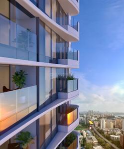Balcony Image of 1300 Sq.ft 3 BHK Apartment / Flat for sale in Dadar East Mumbai for Rs. 59900009