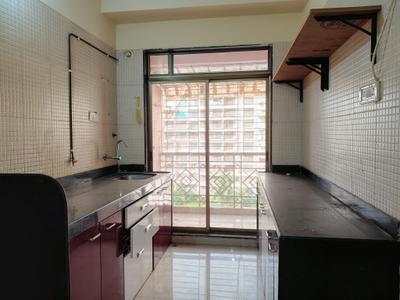 Kitchen Image of 1150 Sq.ft 2 BHK Apartment / Flat for sale in Tharwani Rosewood Heights, Kharghar Navi Mumbai for Rs. 17000000