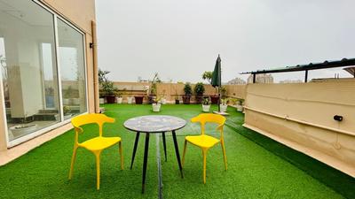 Balcony Image of 320 Sq.ft 1 RK Studio for rent in Sector 30 Gurgaon for Rs. 23000