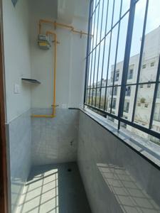 Balcony Image of 1200 Sq.ft 2 BHK Builder Floor for rent in HSR Layout Bengaluru for Rs. 55000