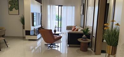 Living Room Image of 1127 Sq.ft 2 BHK Apartment / Flat for sale in KP Supernova, Mohammed Wadi Pune for Rs. 8500000