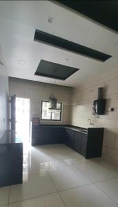 Kitchen Image of 1800 Sq.ft 3 BHK Apartment / Flat for rent in Amar Nisarag Residency, Vemali Vadodara for Rs. 21000