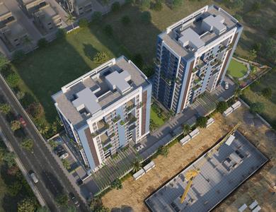 Building Image of 1120 Sq.ft 2 BHK Apartment / Flat for sale in Bhimrad Surat for Rs. 4400000