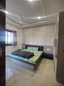 Bedroom Image of 950 Sq.ft 1 BHK Independent House for rent in Mahalakshmi Nagar Indore for Rs. 19000