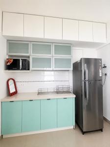 Kitchen Image of 2230 Sq.ft 3.5 BHK Apartment / Flat for sale in Magarpatta Laburnum Park, Magarpatta City Pune for Rs. 38000000