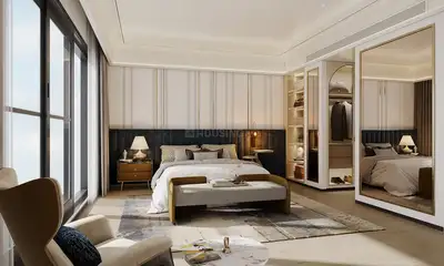Bedroom Image of 1250 Sq.ft 3 BHK Apartment / Flat for sale in Godrej Azure, Padur Chennai for Rs. 11000000