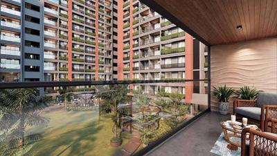 Balcony Image of 1944 Sq.ft 3 BHK Apartment / Flat for sale in Koba Gandhinagar for Rs. 7000000