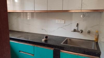 Kitchen Image of 700 Sq.ft 1.5 BHK Independent House for rent in Beta I Greater Noida for Rs. 20500