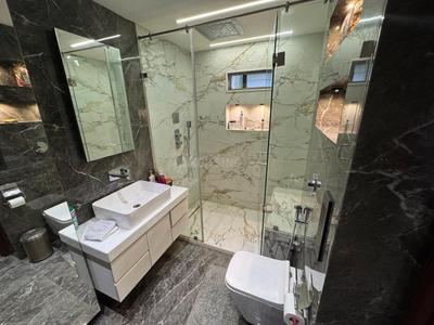 Bathroom Image of 3150 Sq.ft 4 BHK Villa for rent in Prahlad Nagar Ahmedabad for Rs. 200000