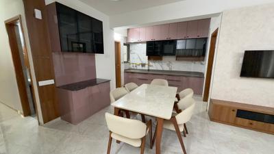 Kitchen Image of 2412 Sq.ft 3 BHK Apartment / Flat for rent in Vinayak Courtyard , PDPU Road Gandhinagar for Rs. 45000