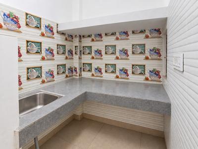 Kitchen Image of 150 Sq.ft 1 RK Independent House for rent in Sector 130 Noida for Rs. 12000