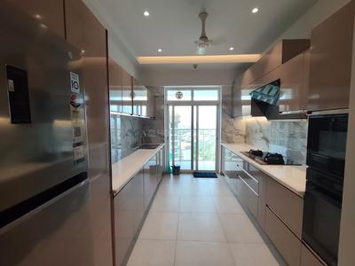 Kitchen Image of 2100 Sq.ft 3 BHK Apartment / Flat for sale in Tata Tritvam, Ayyappankavu Kochi for Rs. 35000000