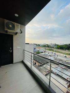 Balcony Image of 1200 Sq.ft 3 BHK Apartment / Flat for rent in Malviya Nagar Jaipur for Rs. 30000