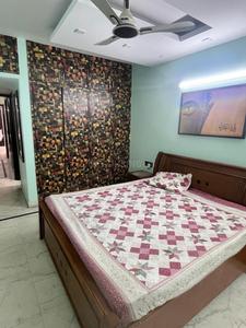 Bedroom Image of 416 Sq.ft 1 RK Builder Floor for rent in  Dayanand Colony RWA, Lajpat Nagar New Delhi for Rs. 24000