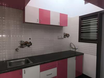 Kitchen Image of 950 Sq.ft 1 BHK Builder Floor for rent in JP Nagar Bengaluru for Rs. 18000