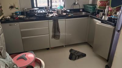 Kitchen Image of 650 Sq.ft 1 BHK Apartment / Flat for rent in Raunak City Sector IV D4, Kalyan West Kalyan for Rs. 20000