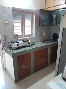 Kitchen Image of 1080 Sq.ft 2 BHK Apartment / Flat for rent in Maninagar Ahmedabad for Rs. 20000