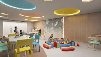 Hall Image of 1800 Sq.ft 3 BHK Apartment / Flat for sale in Ashiana Aaroham Phase 1, Sector 80 Gurgaon for Rs. 29600000