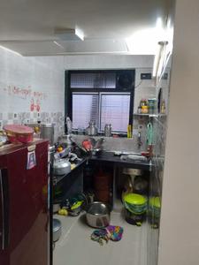 Kitchen Image of 350 Sq.ft 1 BHK Apartment / Flat for sale in Mudhra Sai Tirth, Thane East Thane for Rs. 7000000