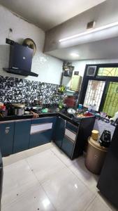 Kitchen Image of 580 Sq.ft 1 BHK Apartment / Flat for rent in Sanpada Navi Mumbai for Rs. 35000