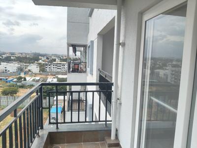 Balcony Image of 1200 Sq.ft 3 BHK Apartment / Flat for sale in Abhee Pride, Iggalur Bengaluru for Rs. 10400000