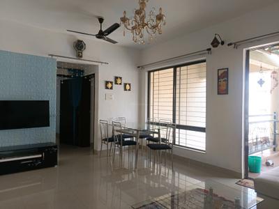 Living Room Image of 1050 Sq.ft 2 BHK Apartment / Flat for rent in Amit Colori, Undri Pune for Rs. 18000