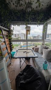 Balcony Image of 950 Sq.ft 2 BHK Apartment / Flat for sale in Jhamtani Vision Ace, Tathawade Pune for Rs. 8800000