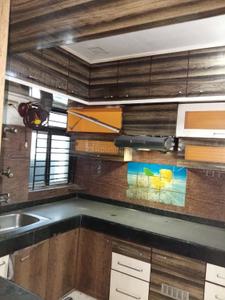 Kitchen Image of 1255 Sq.ft 3 BHK Apartment / Flat for rent in Dutta Tower, Industrial Area Durgapur for Rs. 38000