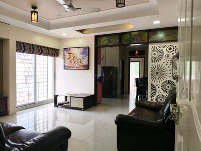 Living Room Image of 1435 Sq.ft 4 BHK Apartment / Flat for rent in Nigdi Pune for Rs. 60000